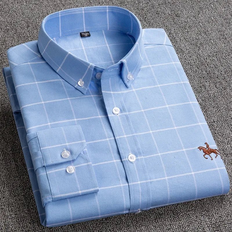 Men's Long Sleeve Cotton Shirt - The New Fabric