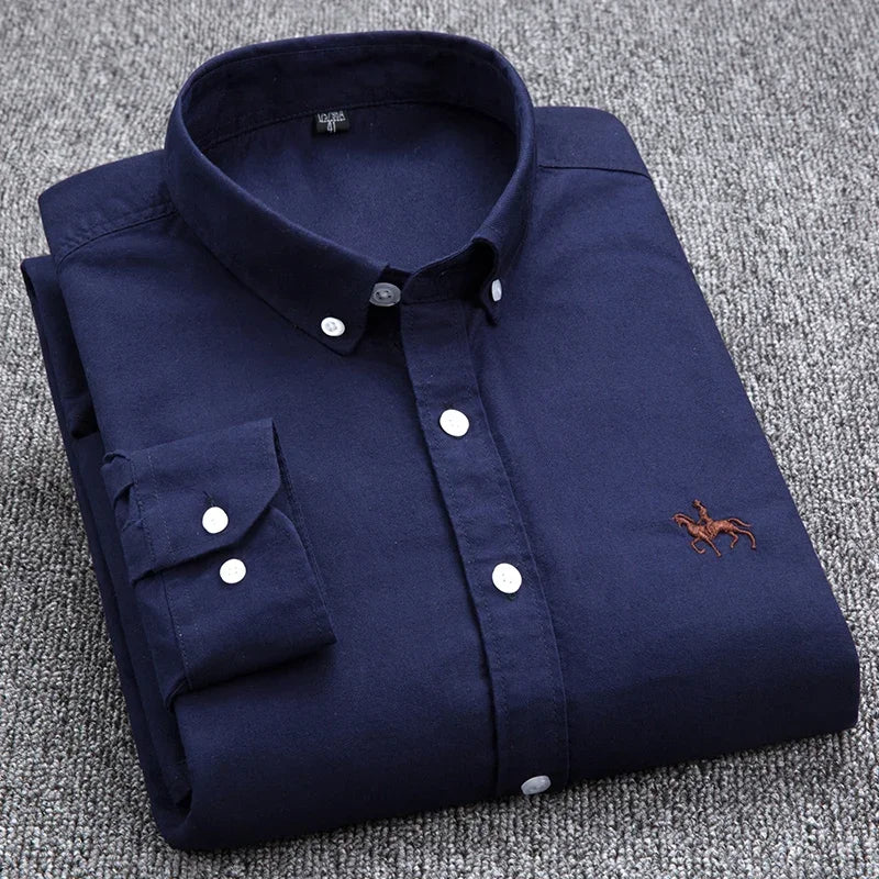 Men's Long Sleeve Cotton Shirt - The New Fabric