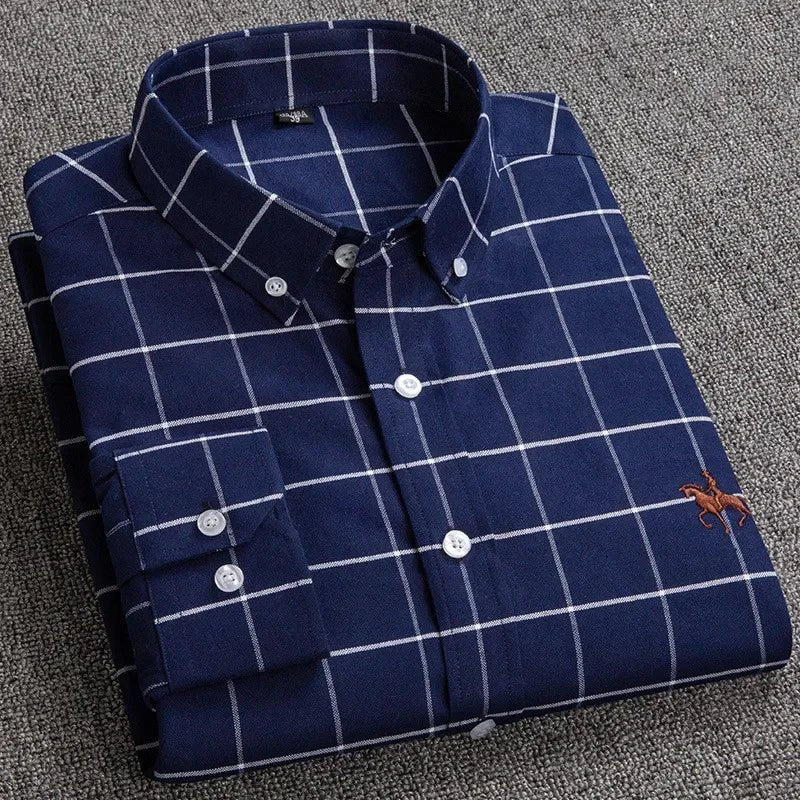 Men's Long Sleeve Cotton Shirt - The New Fabric