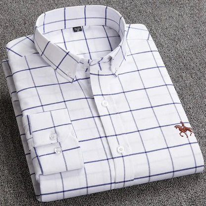 Men's Long Sleeve Cotton Shirt - The New Fabric