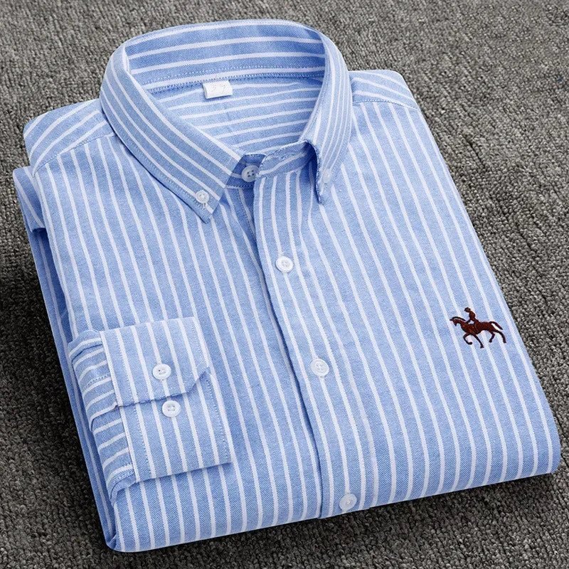 Men's Long Sleeve Cotton Shirt - The New Fabric