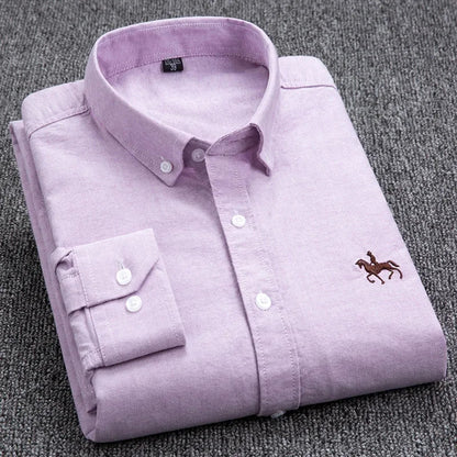 Men's Long Sleeve Cotton Shirt - The New Fabric