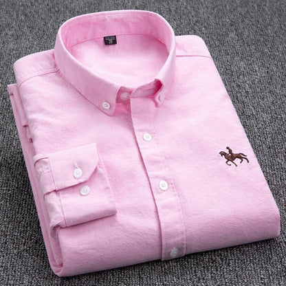 Men's Long Sleeve Cotton Shirt - The New Fabric