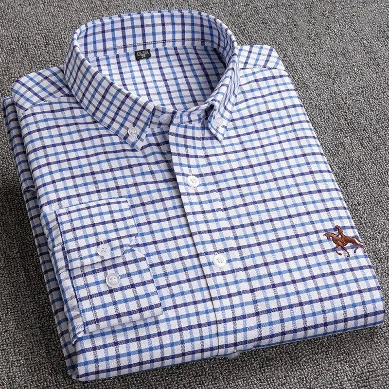 Men's Long Sleeve Cotton Shirt - The New Fabric