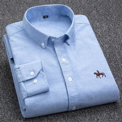 Men's Long Sleeve Cotton Shirt - The New Fabric