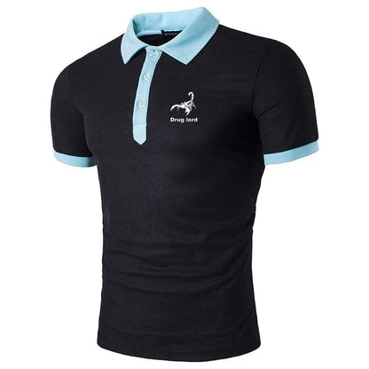 Summer Collection: Men's Casual Sports Short Sleeve Polo T-Shirt - The New Fabric