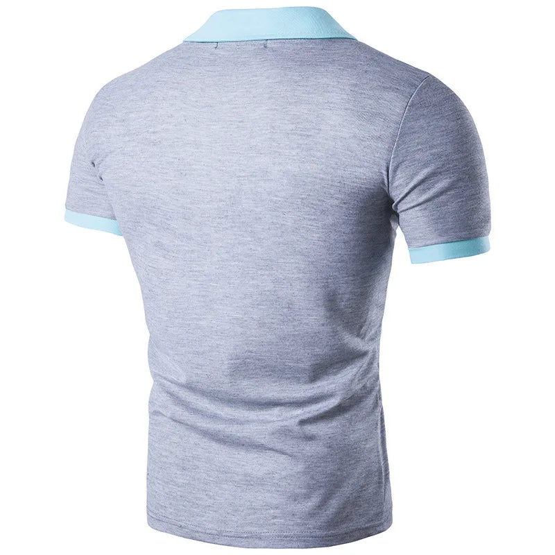 Summer Collection: Men's Casual Sports Short Sleeve Polo T-Shirt - The New Fabric