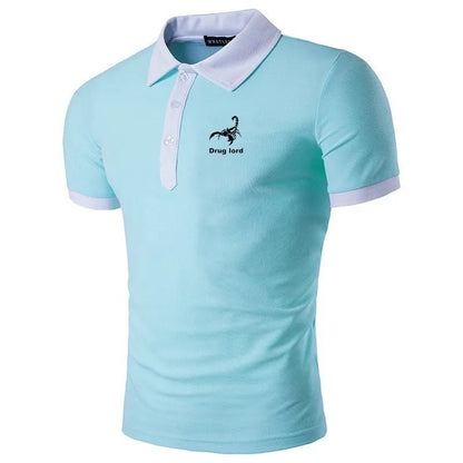 Summer Collection: Men's Casual Sports Short Sleeve Polo T-Shirt - The New Fabric