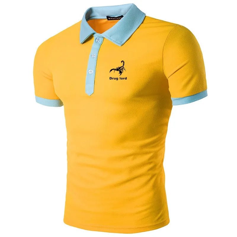 Summer Collection: Men's Casual Sports Short Sleeve Polo T-Shirt - The New Fabric