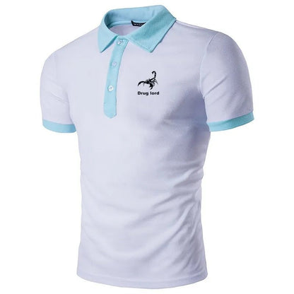 Summer Collection: Men's Casual Sports Short Sleeve Polo T-Shirt - The New Fabric