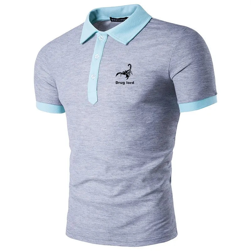 Summer Collection: Men's Casual Sports Short Sleeve Polo T-Shirt - The New Fabric