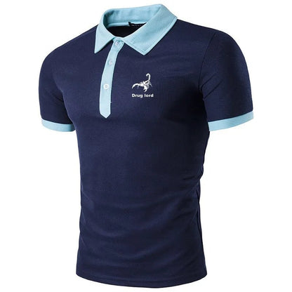 Summer Collection: Men's Casual Sports Short Sleeve Polo T-Shirt - The New Fabric