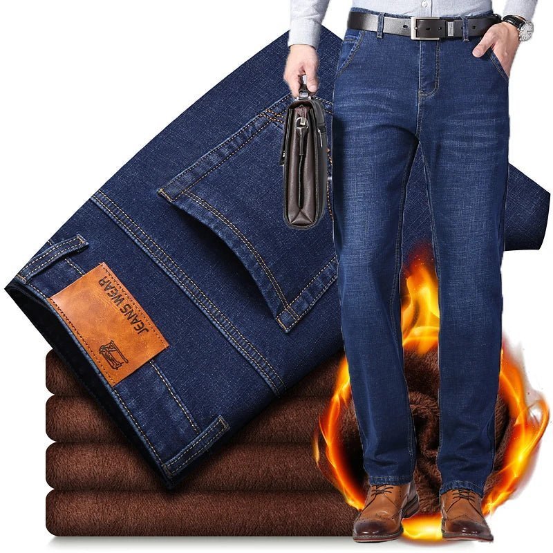 Winter fleece jeans - The New Fabric