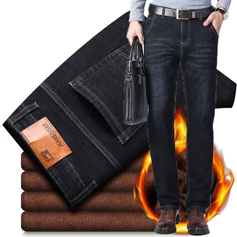 Winter fleece jeans - The New Fabric