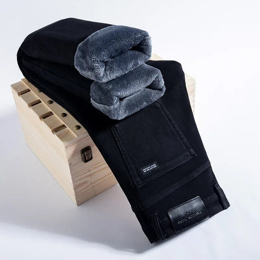 Winter fleece jeans - The New Fabric