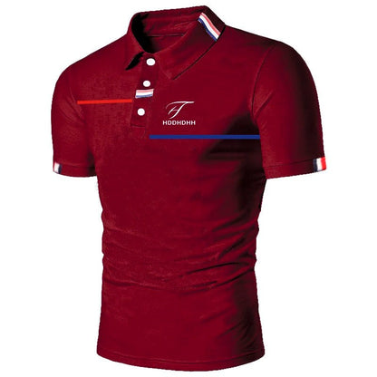 Men's Breathable Golf Polo Tee - The New Fabric