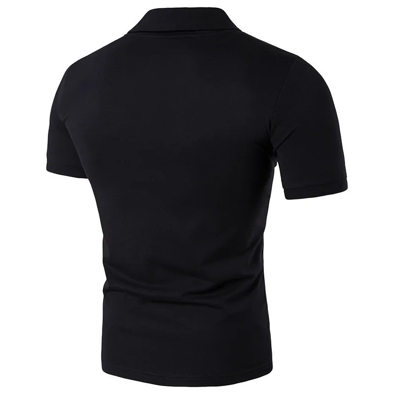 Men's Breathable Golf Polo Tee - The New Fabric