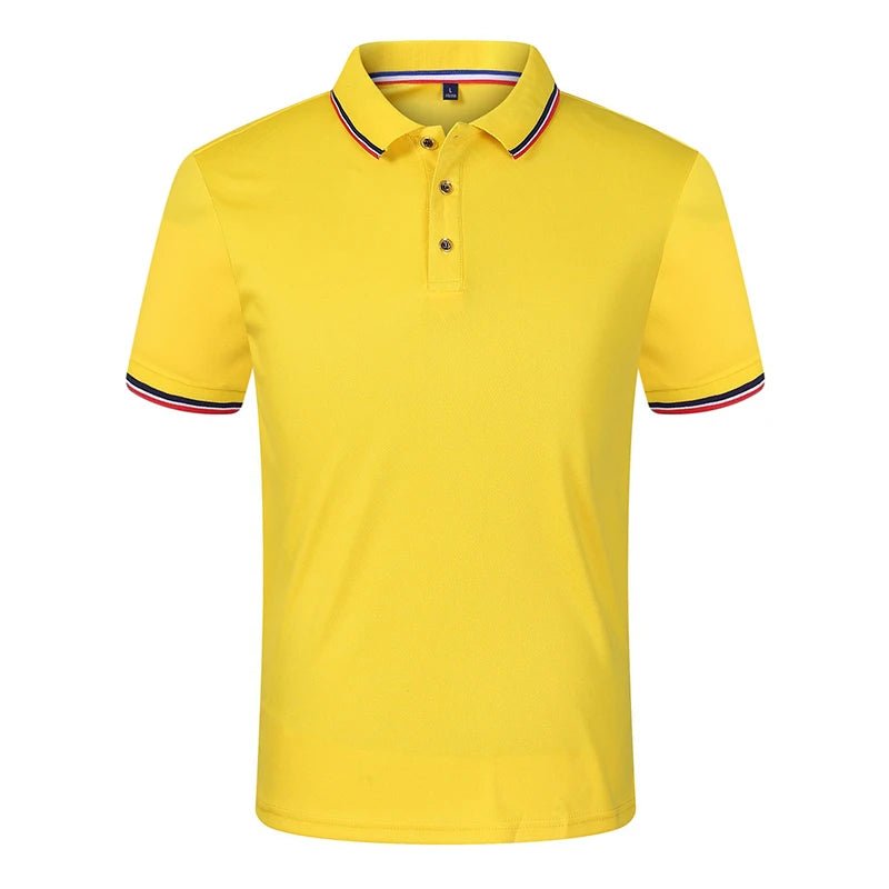 Men's Short Sleeve Lapel Polo Shirt - The New Fabric