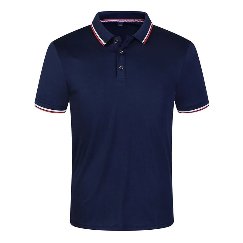 Men's Short Sleeve Lapel Polo Shirt - The New Fabric