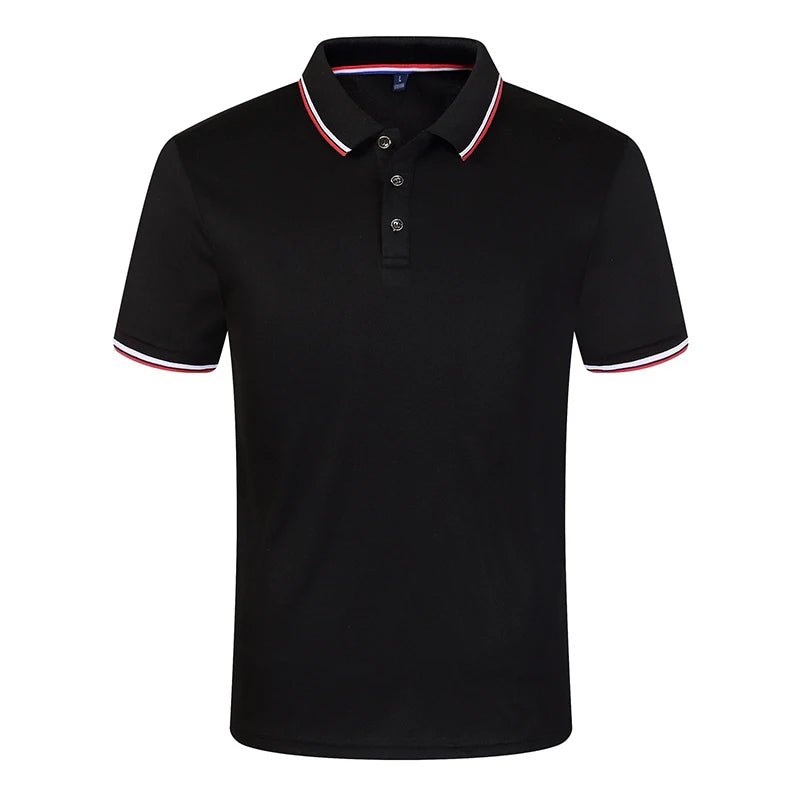 Men's Short Sleeve Lapel Polo Shirt - The New Fabric