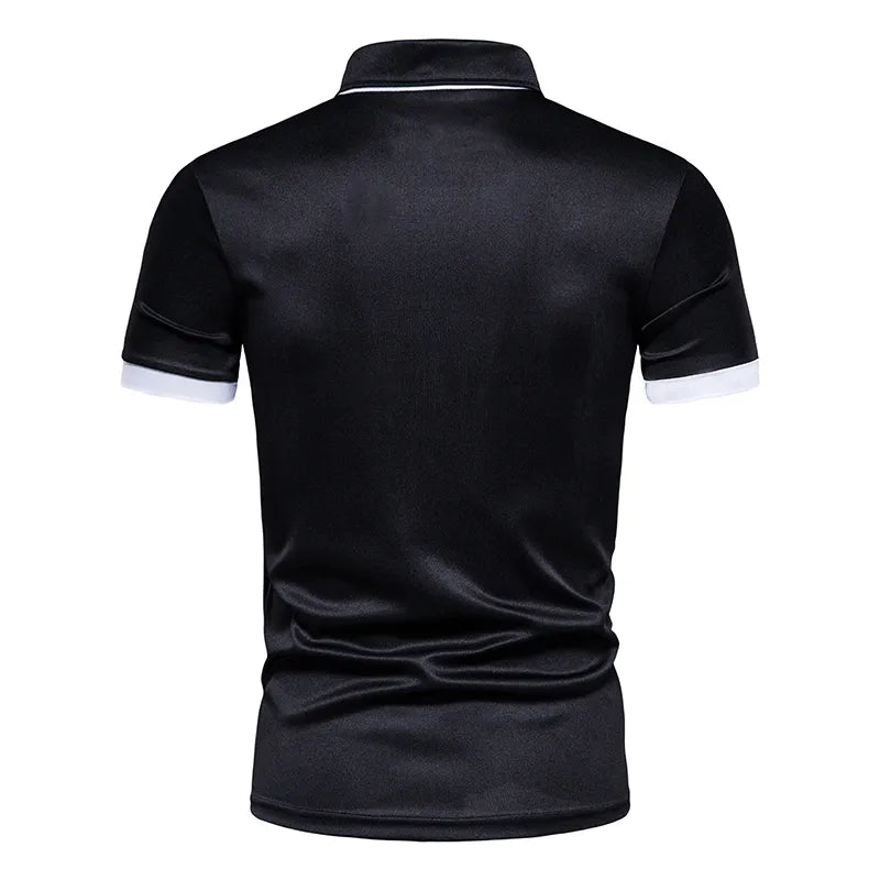 New Arrival: Men's Short Sleeve Casual Polo Shirt - The New Fabric