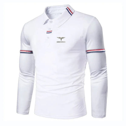 New Collection: Long Sleeve Men's Polo Shirts - The New Fabric