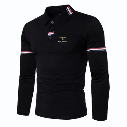 New Collection: Long Sleeve Men's Polo Shirts - The New Fabric